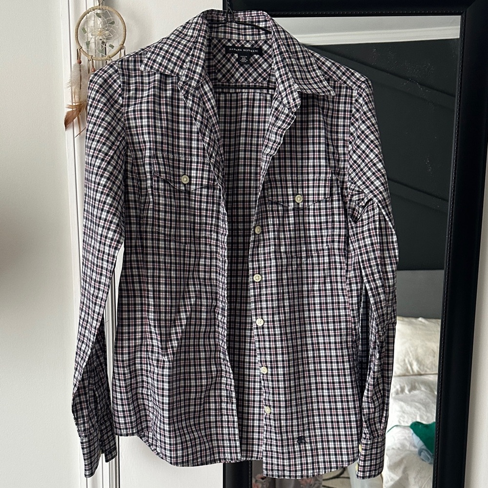 Banana Republic Plaid Shirt